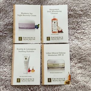 Eminence Organics Samples